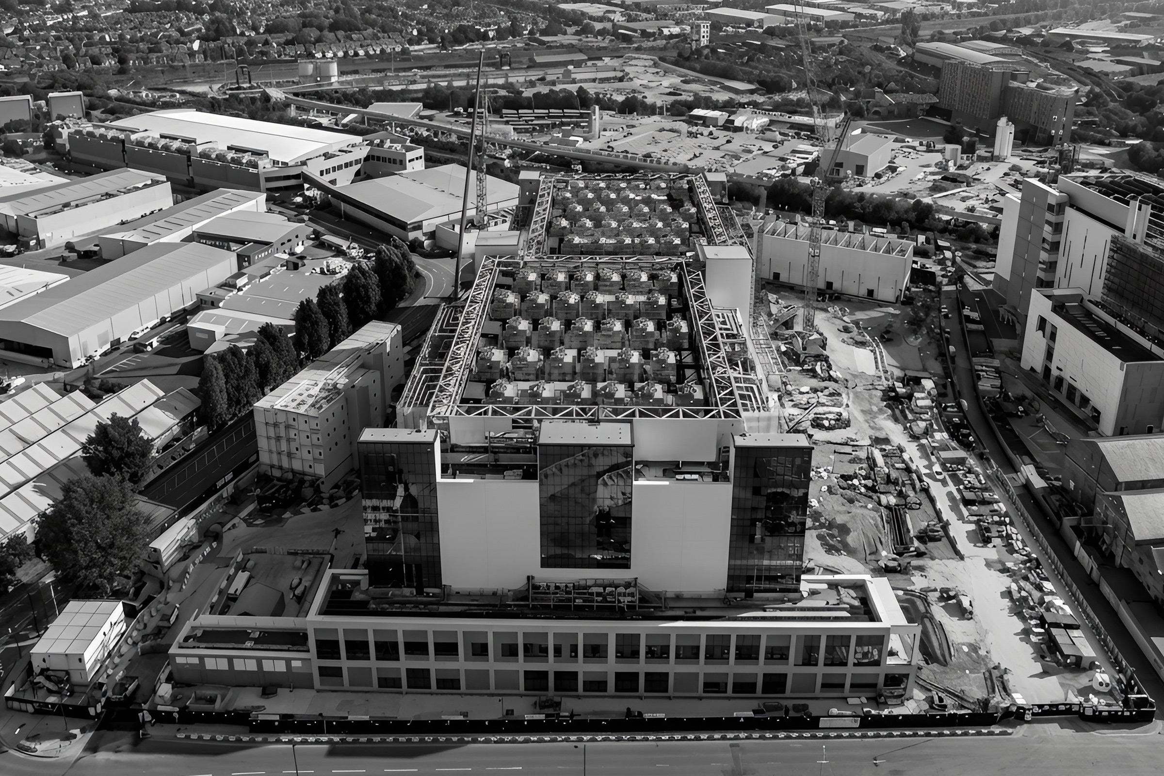 Large-scale construction project